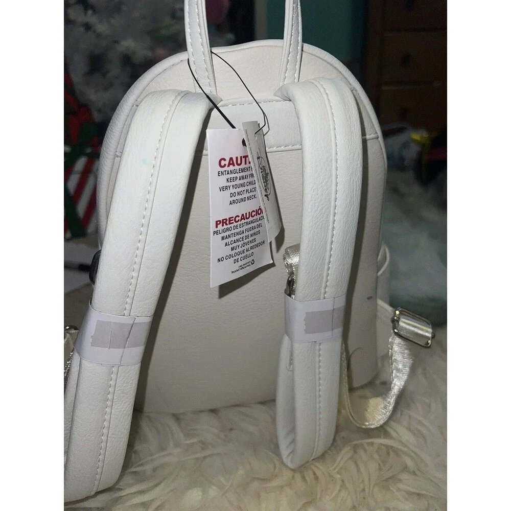 Loungefly Mickey & Minnie Mouse 2021 Holiday Mini Backpack NWT Ski Lift NWT Land